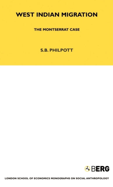 Book cover of: West Indian Migration. By: Stuart B. Philpott