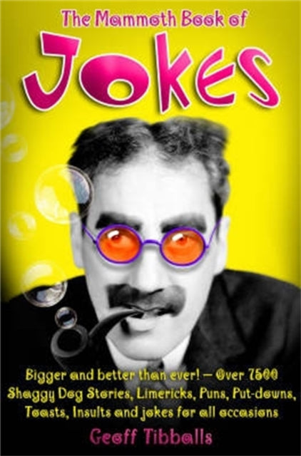 Book cover of: Mammoth Book of Jokes New edn. By: Geoff Tibballs