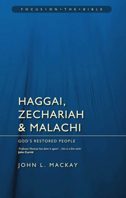 Book cover of: Haggai, Zechariah & Malachi: God's Restored People