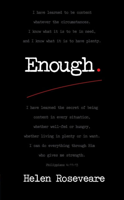 Book cover of: Enough. By: Helen Roseveare