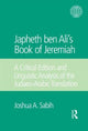 Book cover of: Japheth ben Ali's Book of Jeremiah