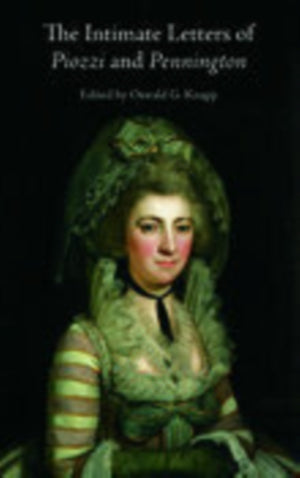 Intimate Letters of Piozzi and Pennington