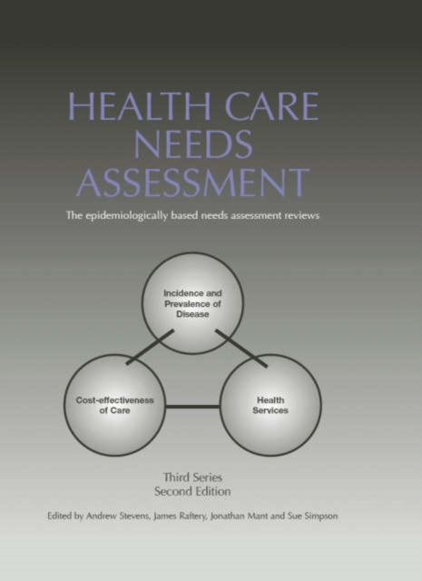 Book cover of: Health Care Needs Assessment
