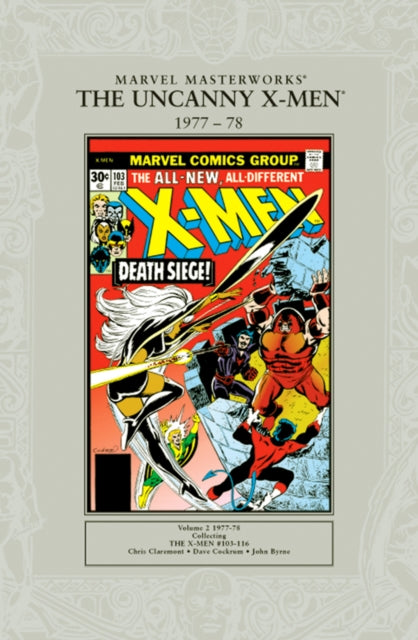 Book cover of: Marvel Masterworks: X-Men 1977-78. By: Chris Claremont