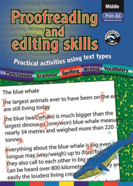 Book cover of: Proofreading and Editing Skills