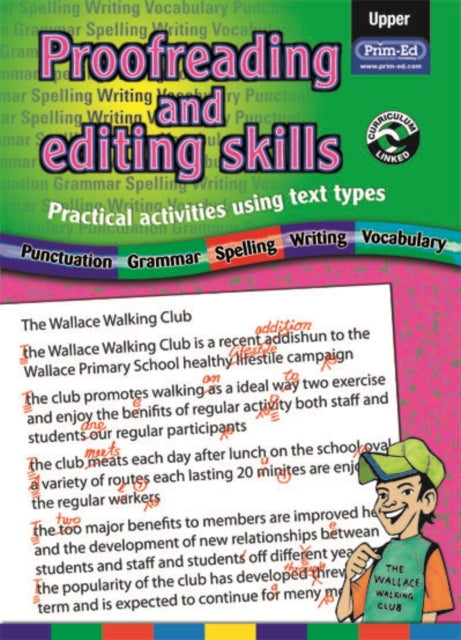 Book cover of: Proofreading and Editing Skills