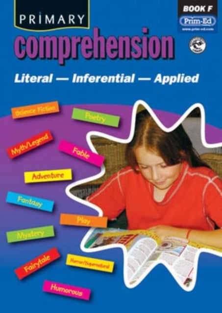 Book cover of: Primary Comprehension. By: Prim-ed Publishing
