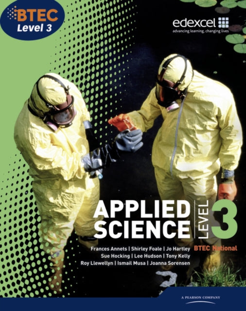 Book cover of: BTEC Level 3 National Applied Science Student Book