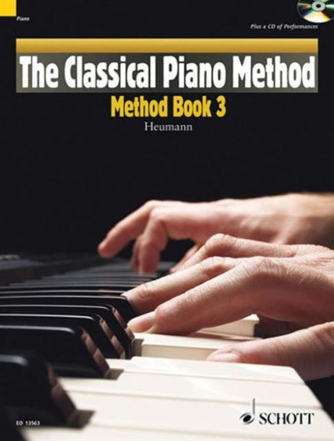 Book cover of: Classical Piano Method 3. By: Hans-Gunter Heumann