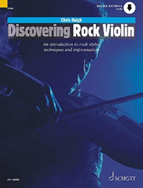 Book cover of: Discovering Rock Violin. By: Chris Haigh