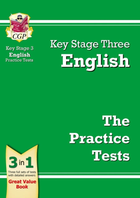 KS3 English Practice Tests 9781847621757 Cgp Books
