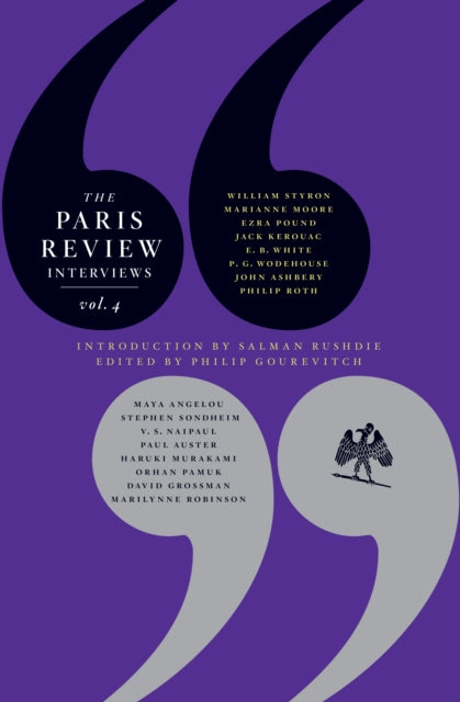 Book cover of: Paris Review Interviews: Vol. 4. By: Philip Gourevitch