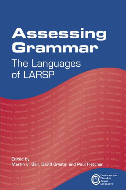 Book cover of: Assessing Grammar. By: Martin J. Ball