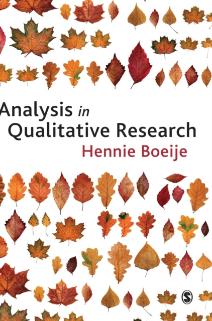 Book cover of: Analysis in Qualitative Research. By: Hennie Boeije