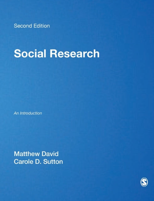 Book cover of: Social Research. By: Carole Sutton
