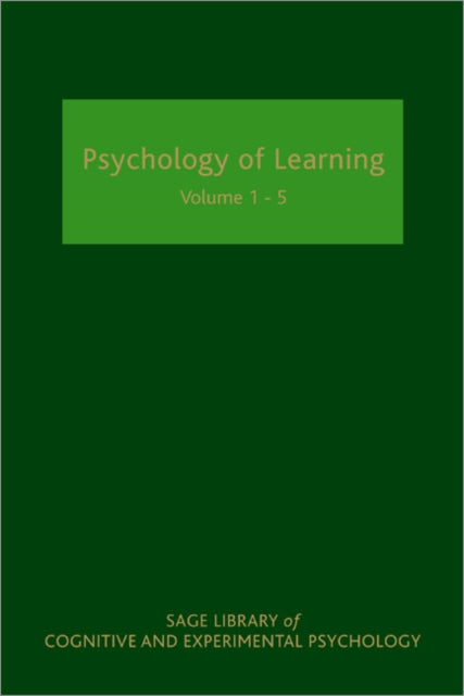 Book cover of: Psychology of Learning. By: David Shanks