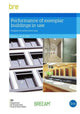 Book cover of: Performance of Exemplar Buildings in Use. By: Yetunde Abdul