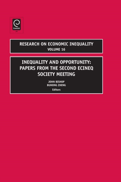 Book cover of: Inequality and Poverty. By: Society for the Study of Economic Inequality. Meeting