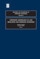 Book cover of: Corporate Governance in Less Developed and Emerging Economies. By: Shazad Uddin