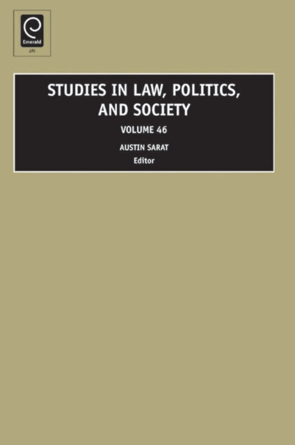 Book cover of: Studies in Law, Politics, and Society. By: Austin Sarat