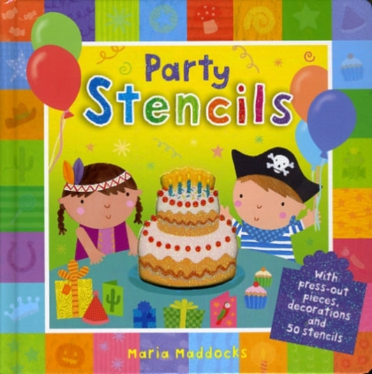 Book cover of: Party Stencils. By: Maria Maddocks