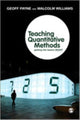 Book cover of: Teaching Quantitative Methods. By: Malcolm Williams