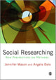 Book cover of: Understanding Social Research. By: Angela Dale