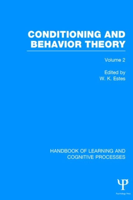 Book cover of: Handbook of Learning and Cognitive Processes (Volume 2). By: William K. Estes