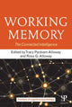 Book cover of: Working Memory. By: Tracy Packiam Alloway