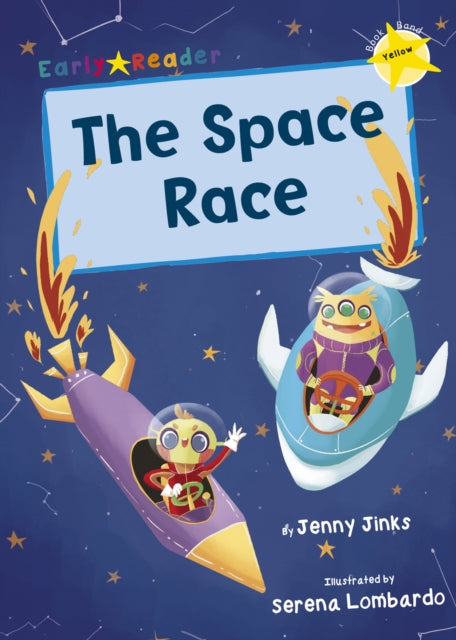 Book cover of: Space Race. By: Jenny Jinks