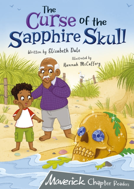 Book cover of: Curse of the Sapphire Skull. By: Elizabeth Dale; Hannah McCaffery