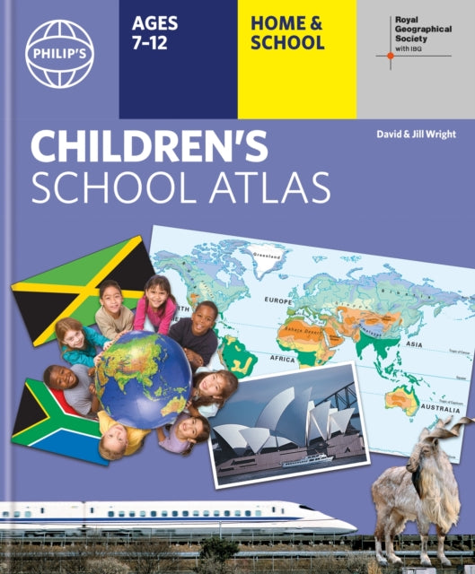 Book cover of: Philip's RGS Children's  School Atlas. By: David Wright