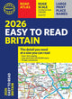 Book cover of: 2026 Philip's Easy to Read Road Atlas of Britain