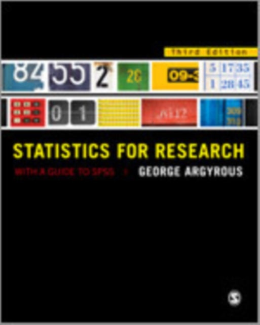 Book cover of: Statistics for Research. By: George Argyrous