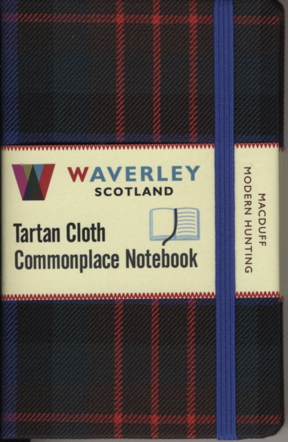 Book cover of: Waverley (M): MacDuff Modern Hunting Tartan Cloth Commonplace Pocket Notebook. By: POCKET 9CM X 14CM