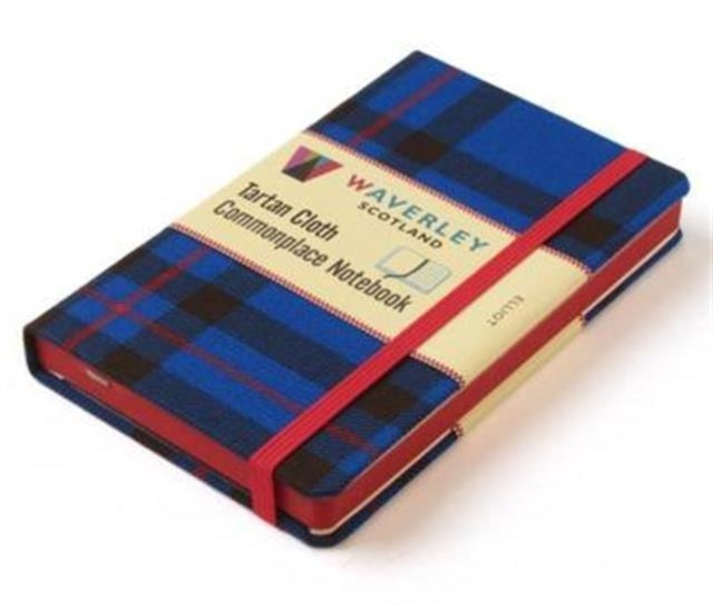Book cover of: Elliot Waverley Tartan Cloth Commonplace  Large 21 x 13cm Notebook. By: M. Astella Waverley