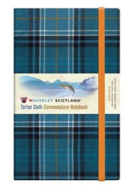 Blue Loch Waverley Tartan Notebook/Journal: Large: 21 x 13cm 9781849345071 R. O. N. GROSSET