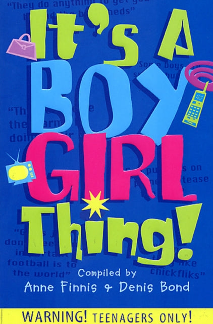 Book cover of: It's A Boy Girl Thing. By: Anne Finnis