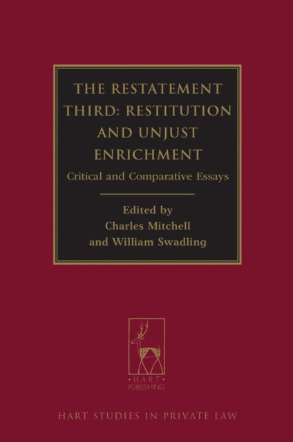 Book cover of: Restatement Third: Restitution and Unjust Enrichment