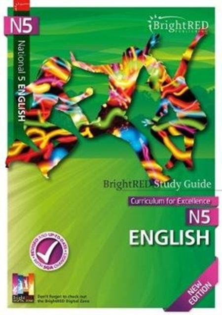 Book cover of: BrightRED Study Guide National 5 English - New Edition. By: Christopher Nicol