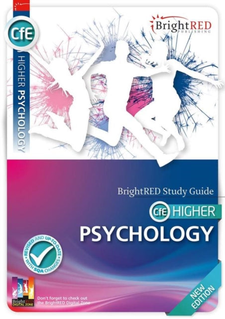 Book cover of: BrightRED Study Guide CfE Higher Psychology - New Edition