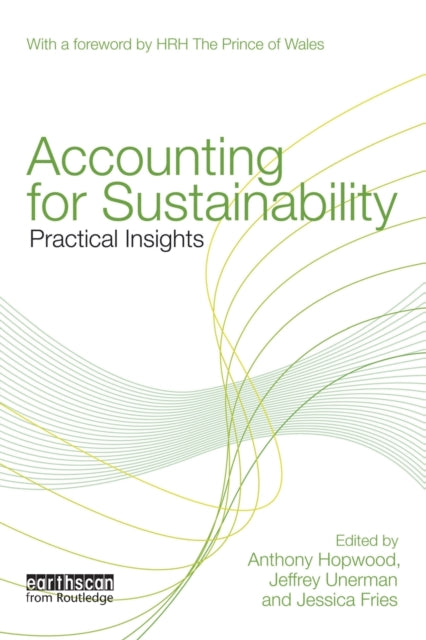 Book cover of: Accounting for Sustainability. By: Anthony G. Hopwood