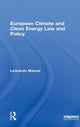 Book cover of: European Climate and Clean Energy Law and Policy. By: L. Massai
