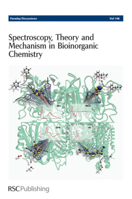 Book cover of: Spectroscopy, Theory and Mechanism in Bioinorganic Chemistry. By: Royal Society of Chemistry (Great Britain). Faraday Division
