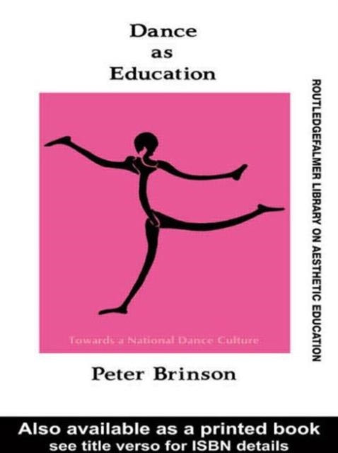 Book cover of: Dance As Education