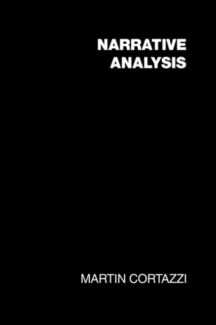 Book cover of: Narrative Analysis