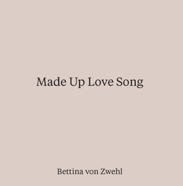 Book cover of: Made Up Love Song
