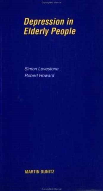 Book cover of: Depression in Elderly People - pocketbook. By: Robert E. Howard
