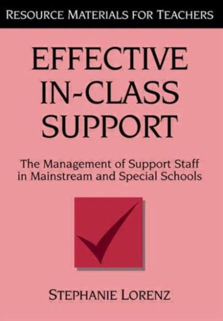 Book cover of: Effective In-Class Support