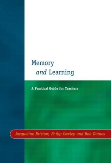 Book cover of: Memory and Learning